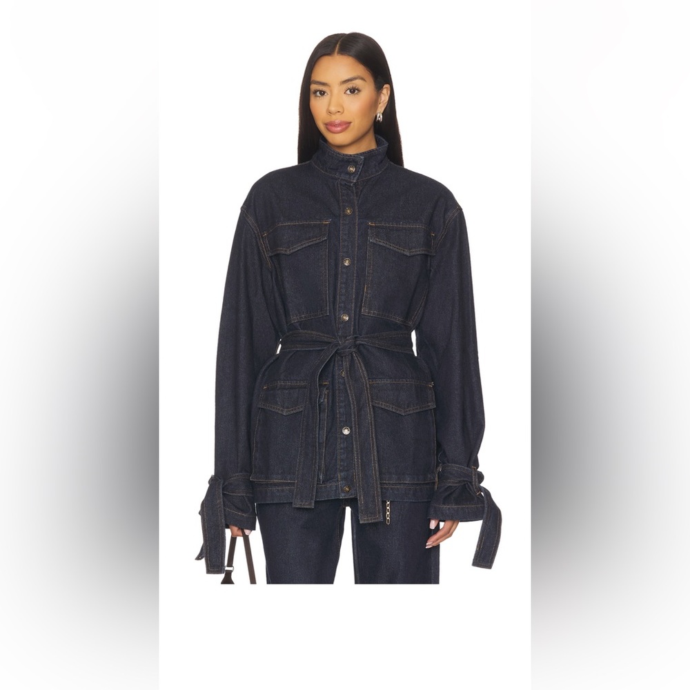 Lioness Indigo Denim Overshirt